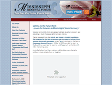 Tablet Screenshot of mississippirenewal.com
